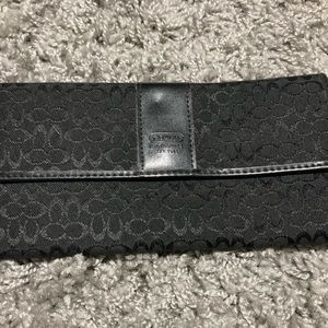 Black coach wallet